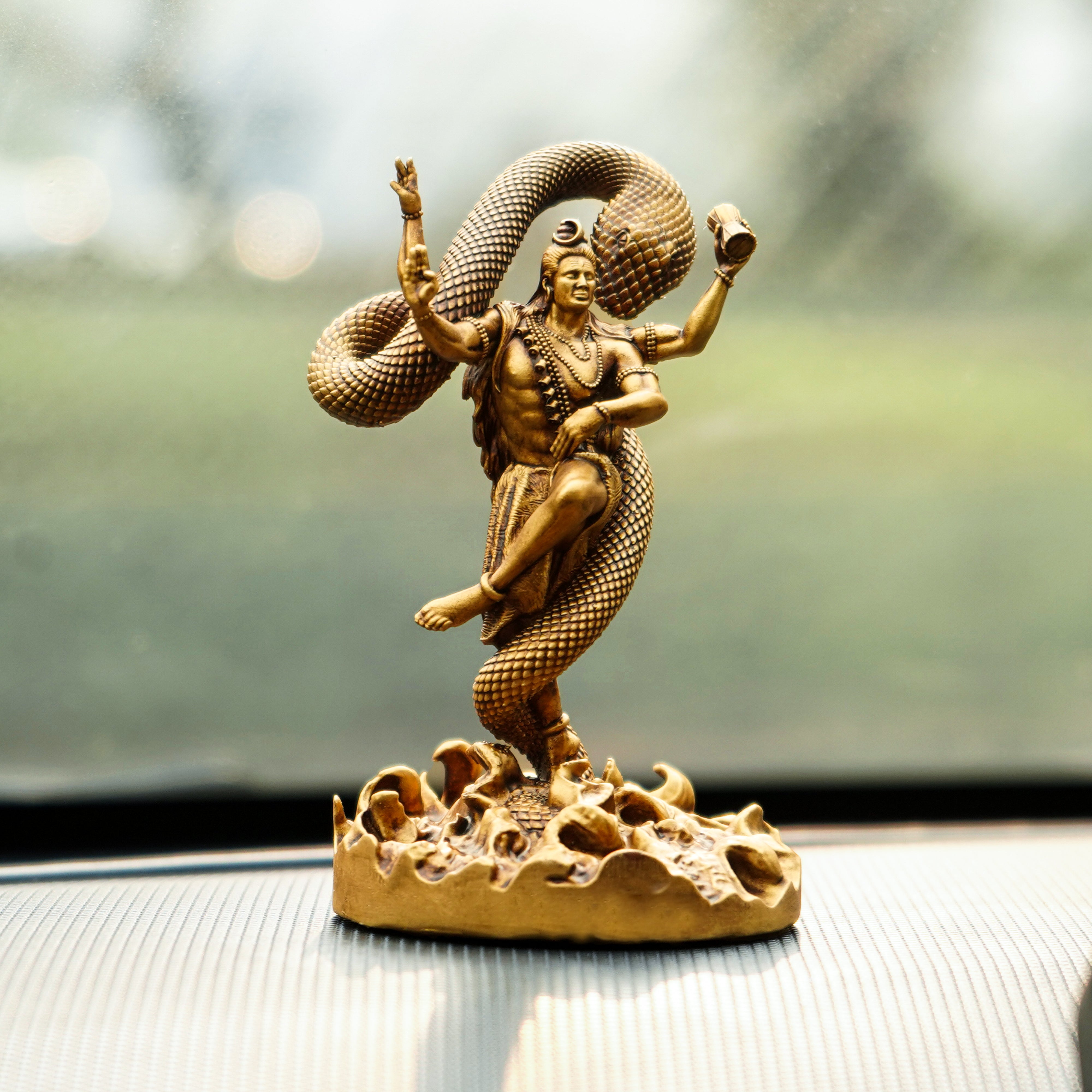 Mystical Shiva Car Dashboard