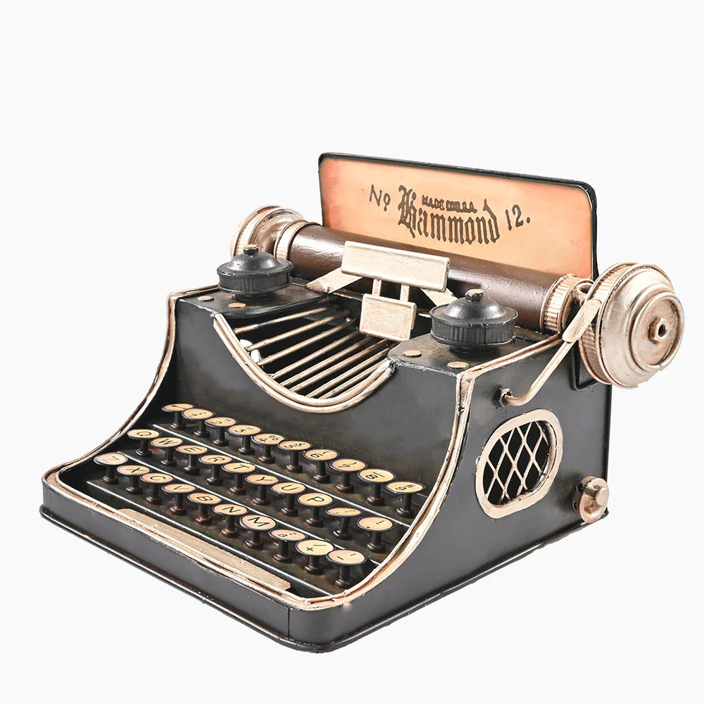 Vintage Typewriter Showpiece