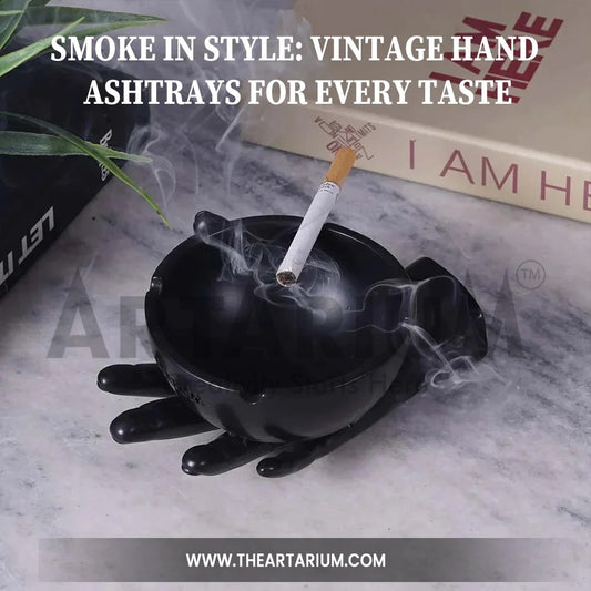 Smoke in Style: Vintage Hand Ashtrays for Every Taste