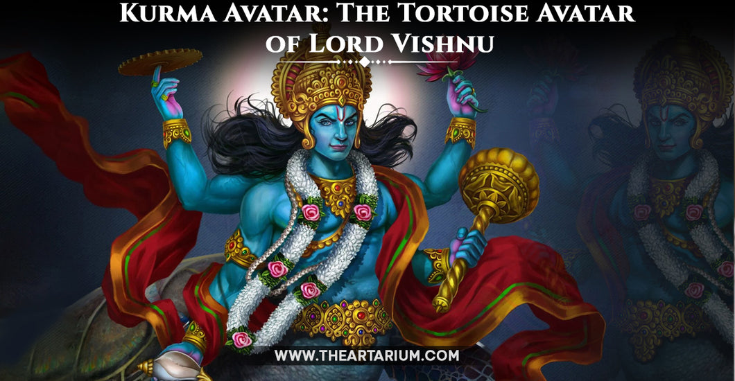 Story of Kurma Avatar: Lord Vishnu's Tortoise Form – theartarium