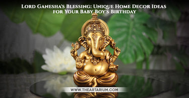 Lord Ganesha's Blessing: Unique Home Decor Ideas for Your Baby Boy's Birthday