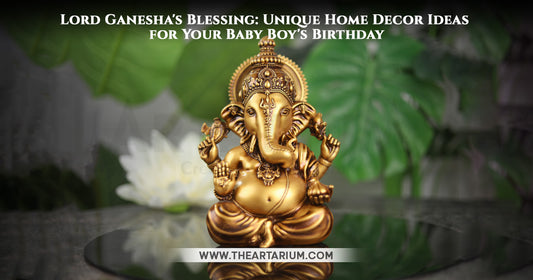 Lord Ganesha's Blessing: Unique Home Decor Ideas for Your Baby Boy's Birthday
