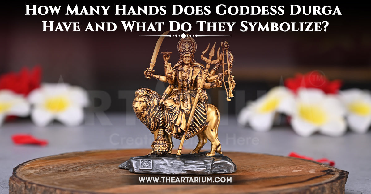 Significance Behind the 10-hands Iconography of Durga Maa