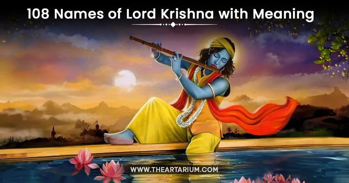 108 Names of Lord Krishna with Meaning