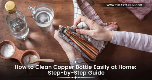 How to clean copper bottle