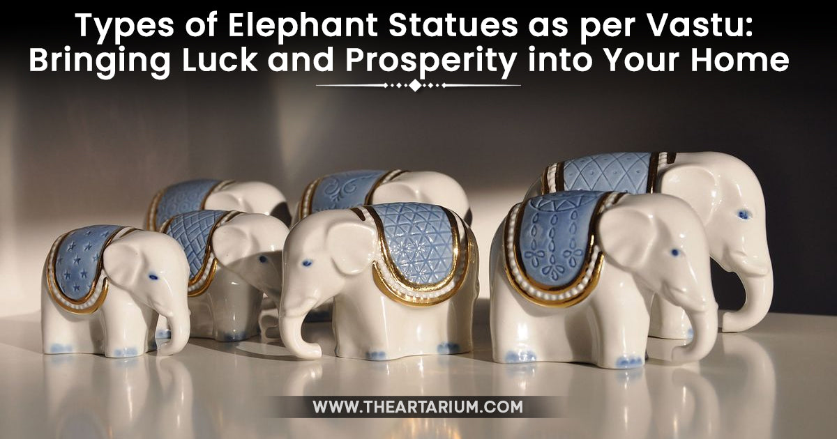 Types of Elephant Statues as per Vastu