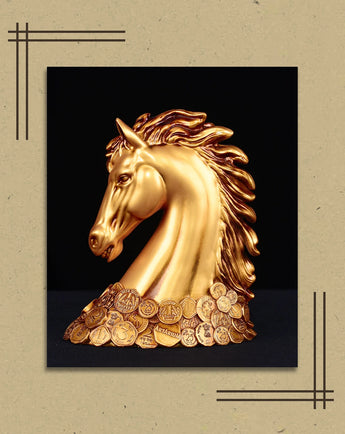 coin horse head