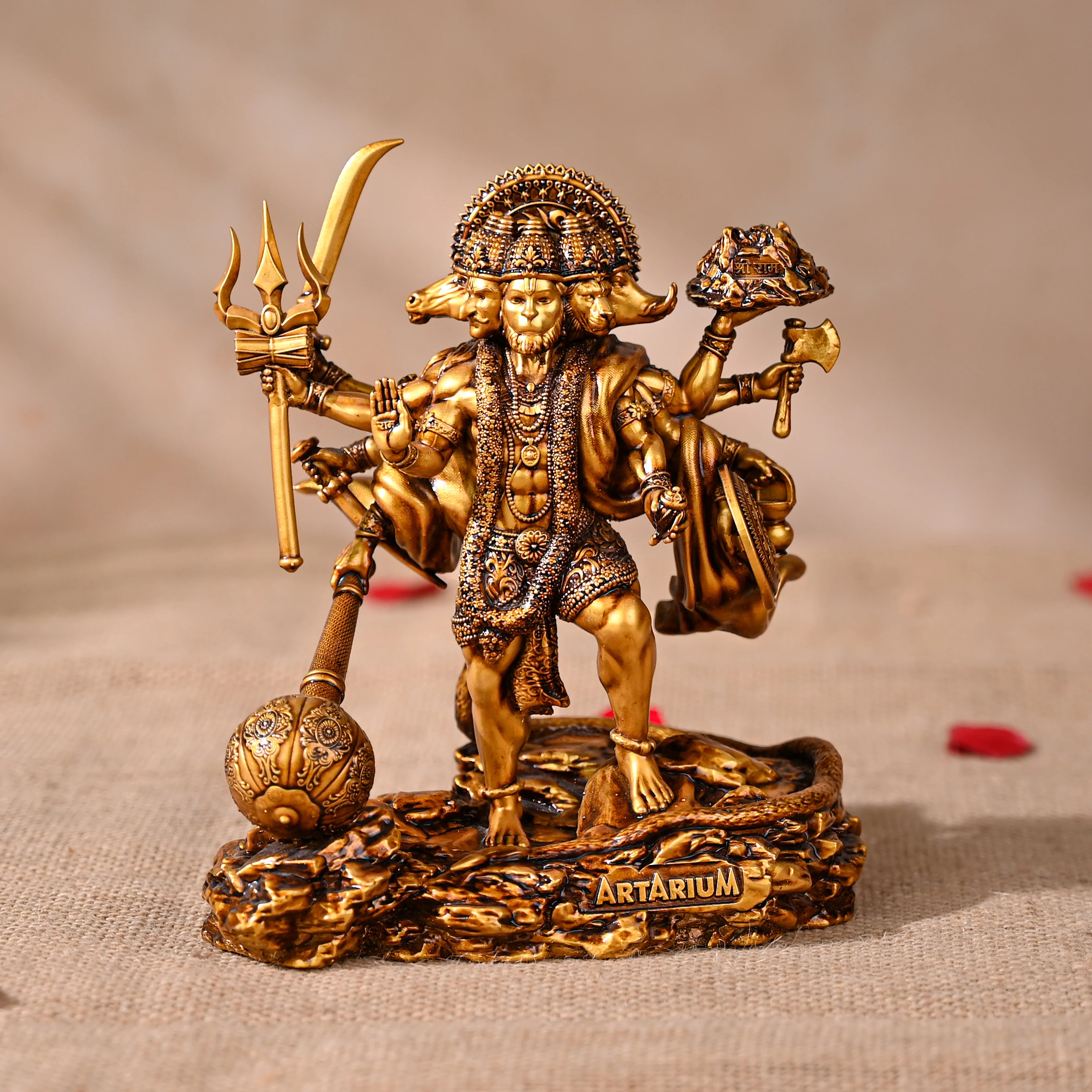 Standing Panchmukhi Hanuman Statue