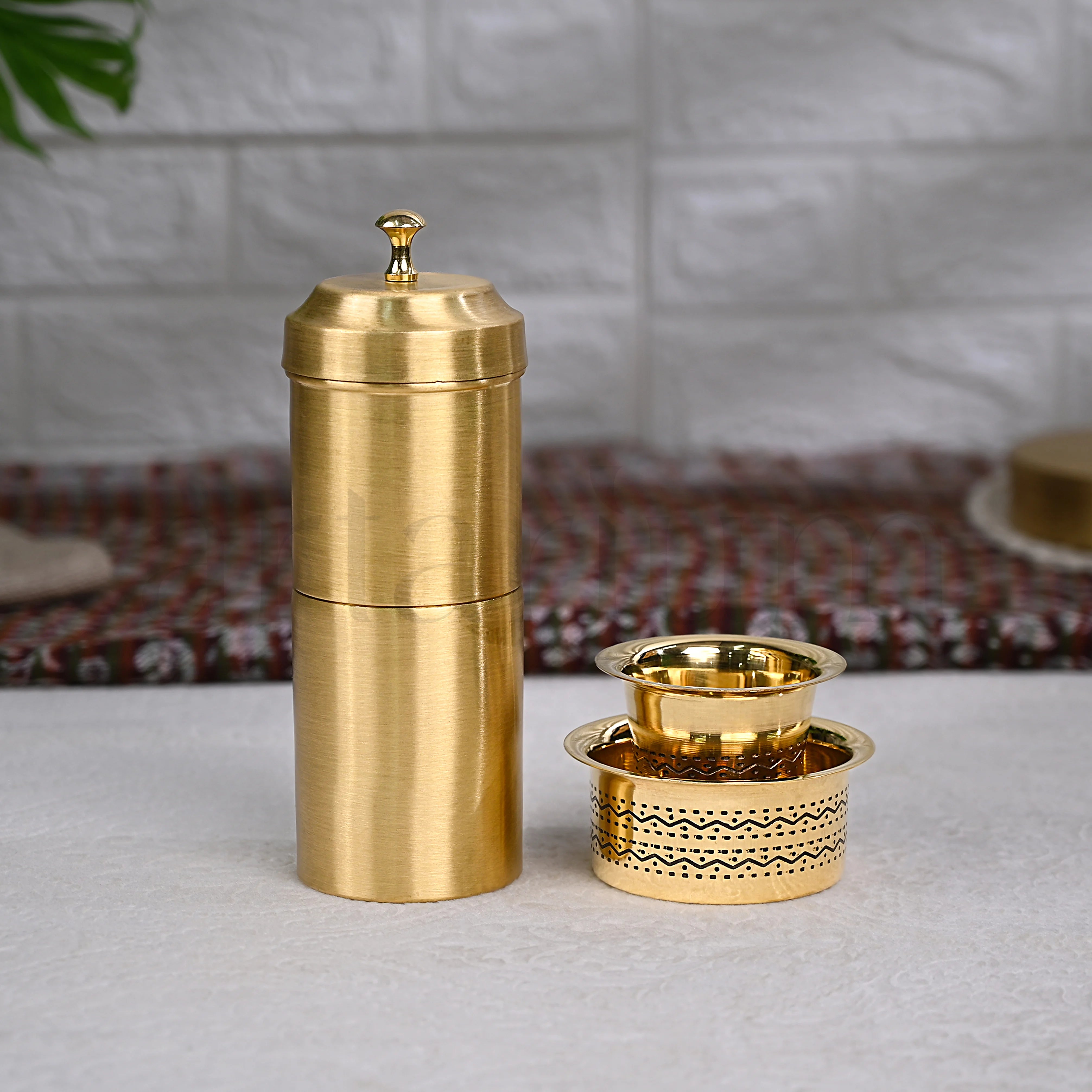 Brass Filter Coffee Maker