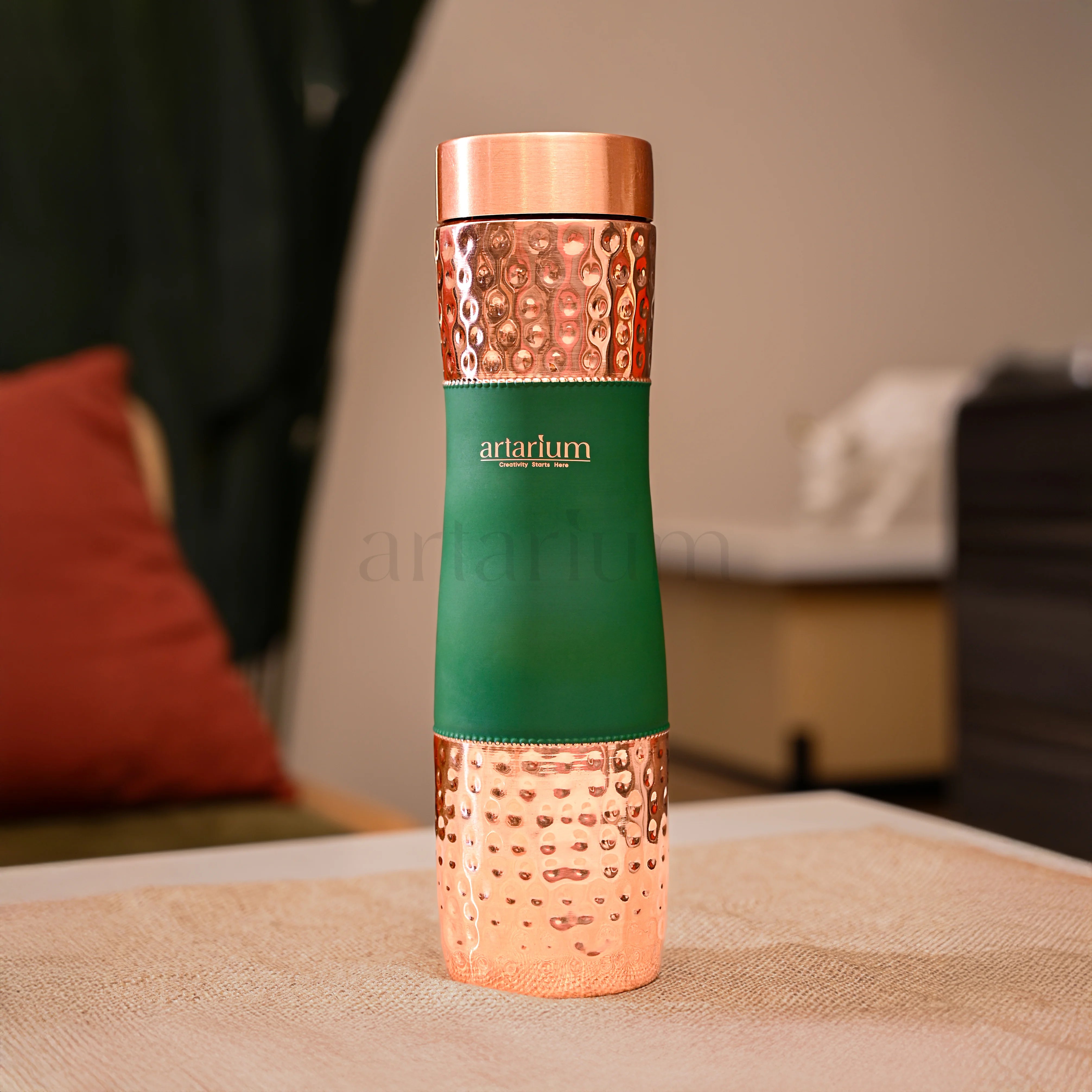 Hammered Copper Bottle