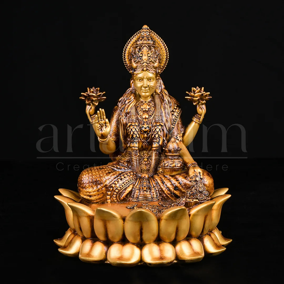 Dhanalaxmi Murti (Lotus) Car dashboard