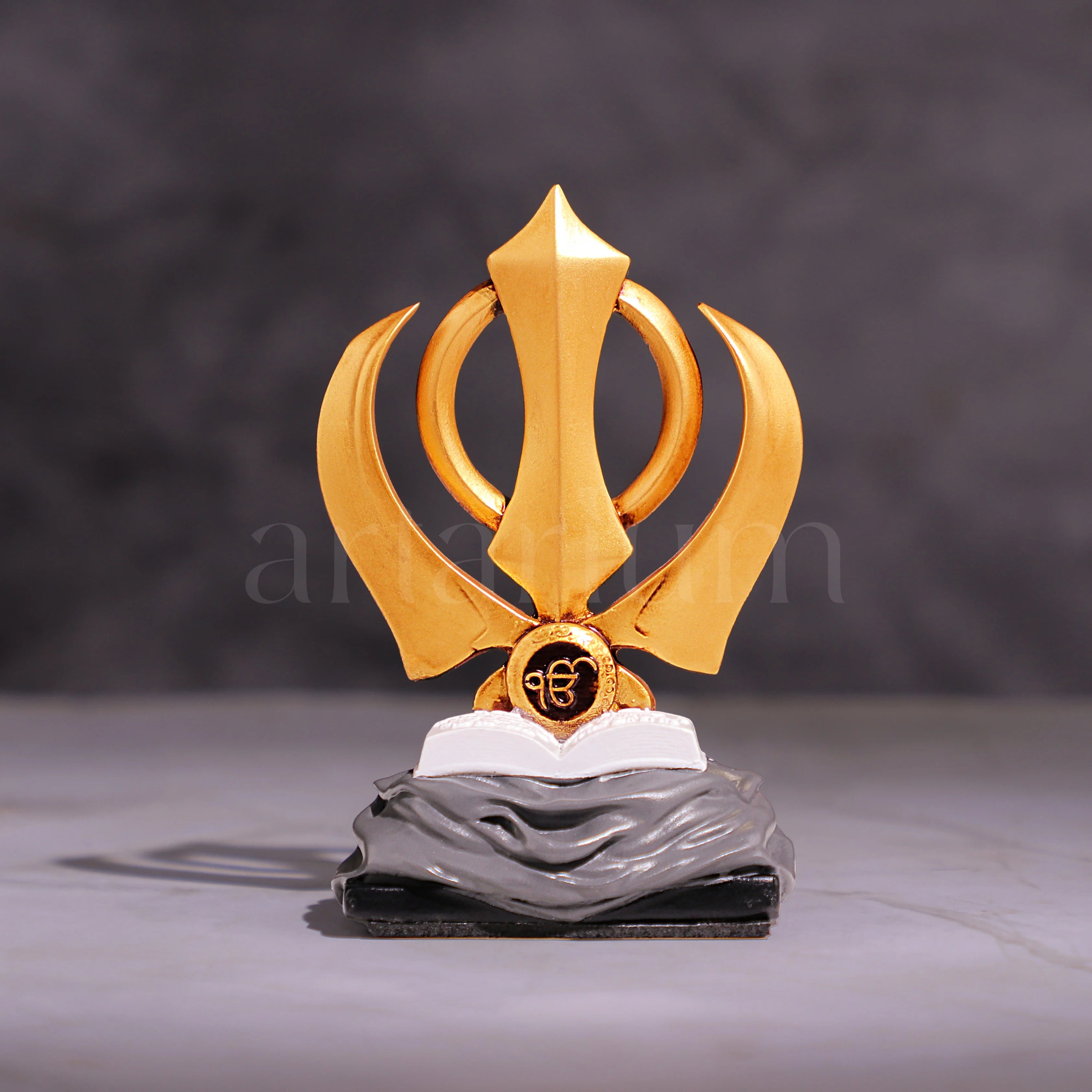 Khanda Sahib for Car Dashboard