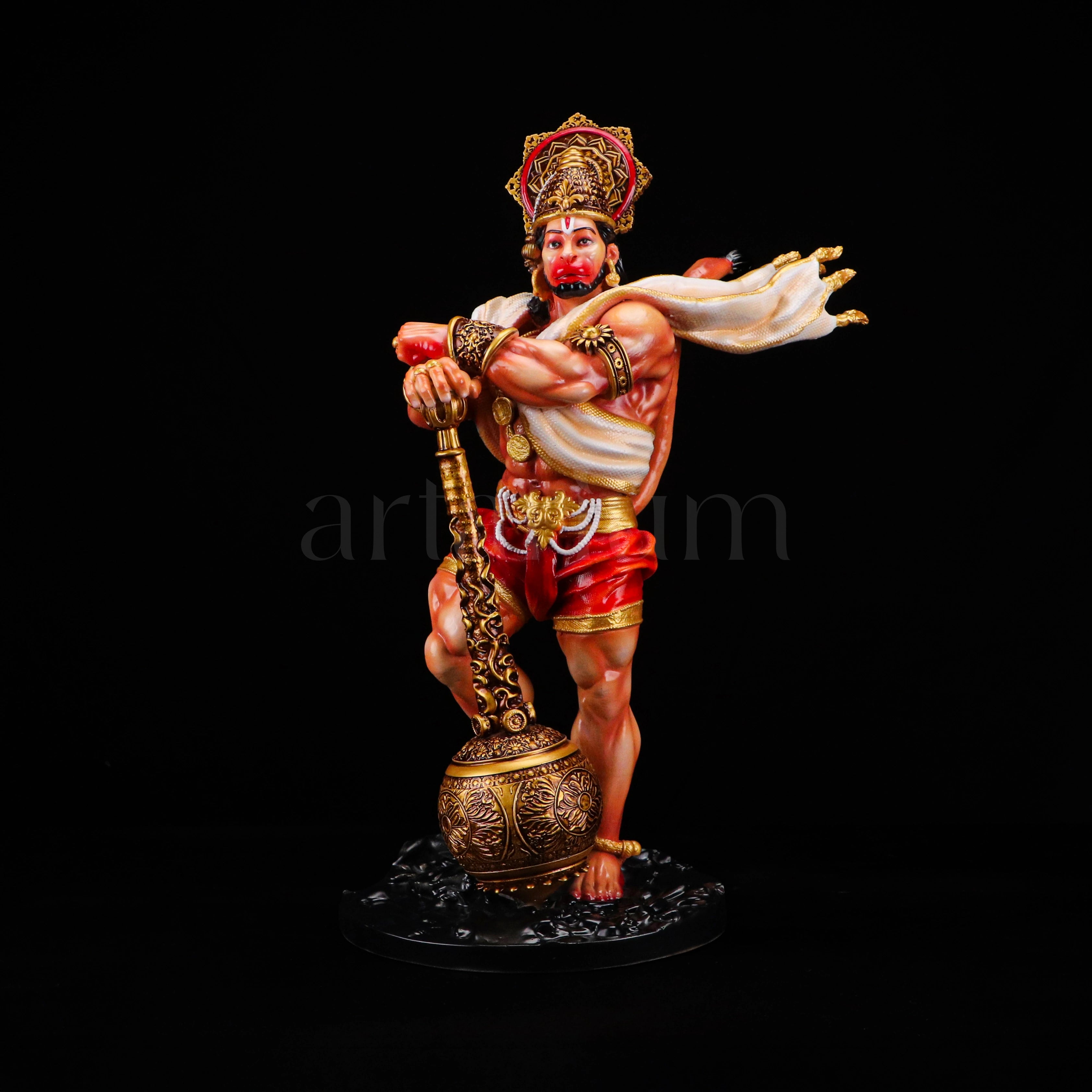 Bahubali Lord Hanuman Large 1.38 Ft & 2 Ft