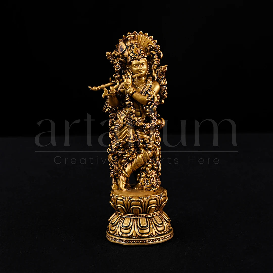 Shree Krishna Idol Car Dashboard