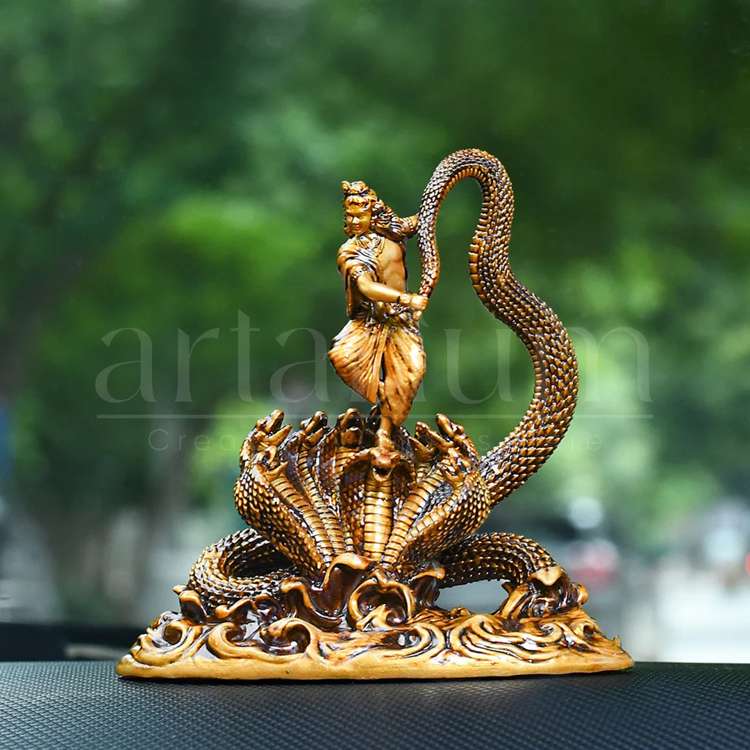 Dancing Krishna Car Dashboard