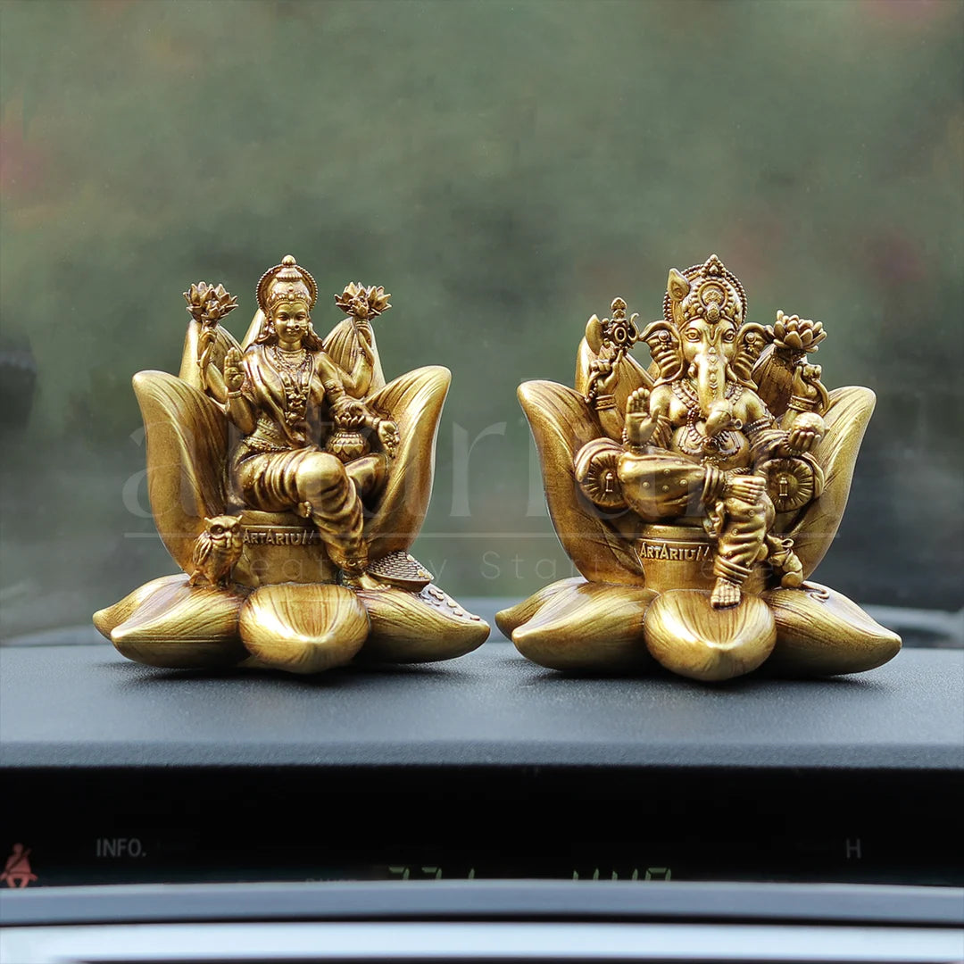 Padma Laxmi Ganesha Idol Car Dashboard