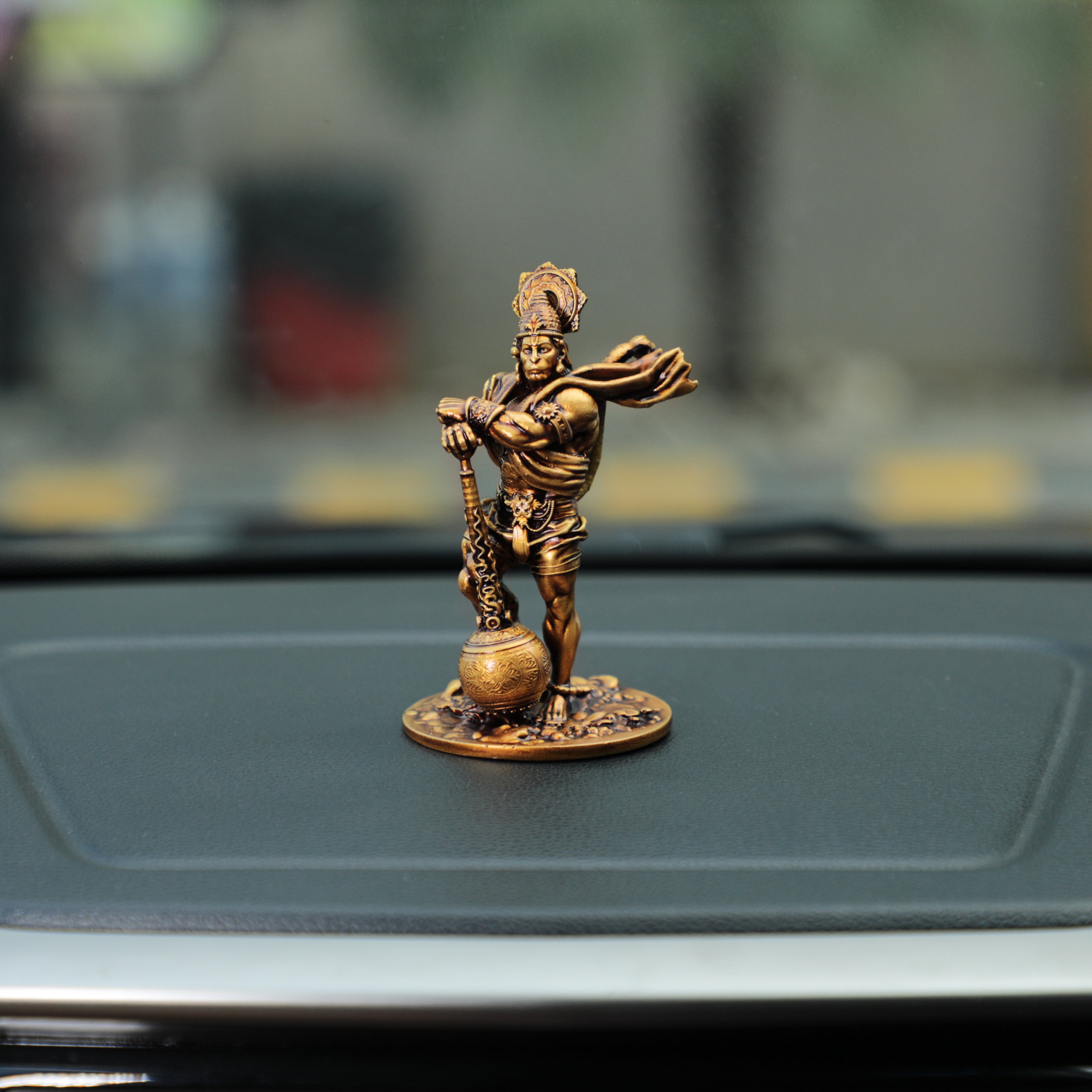 Bahubali Hanuman Car Dashboard