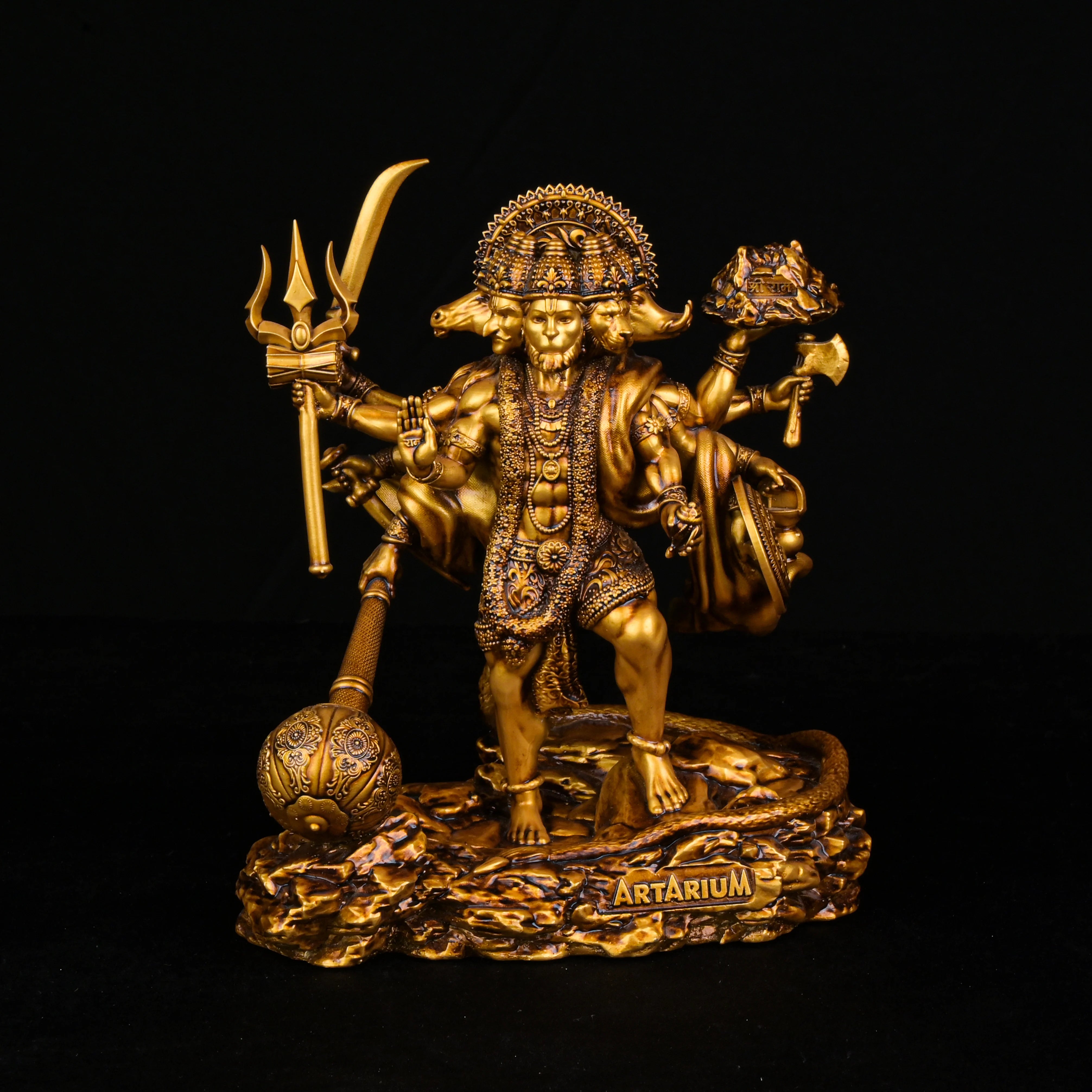 Standing Panchmukhi Hanuman Statue