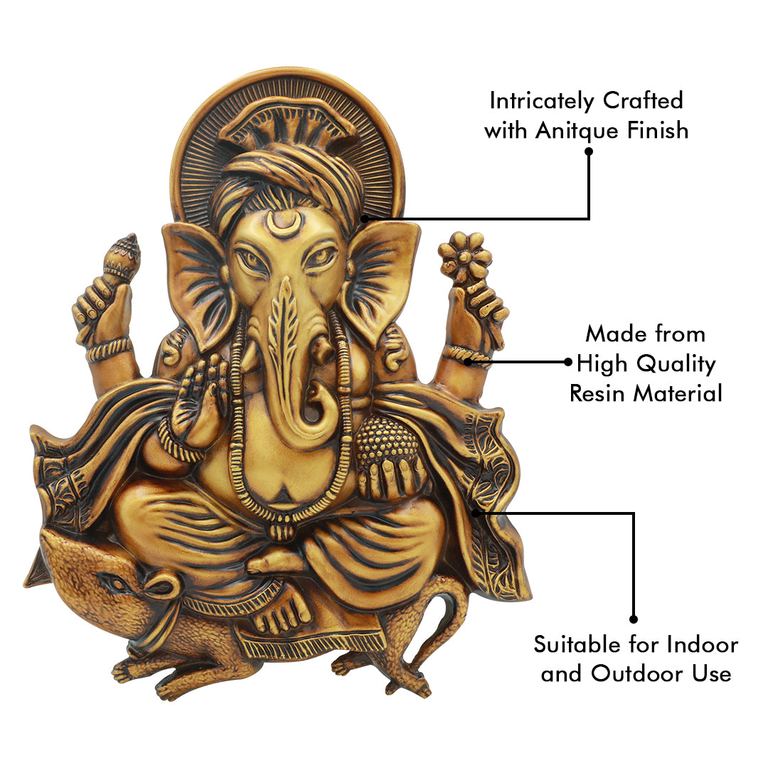 Lord Ganesha on Mushak