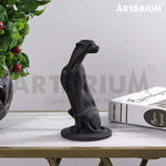 Load image into Gallery viewer, Abstract Art Sitting Panther Figurine
