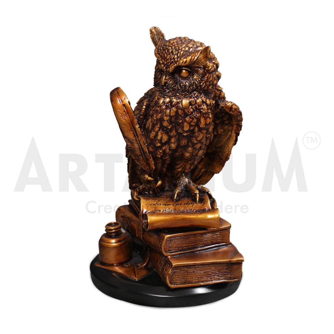 Horned Owl of Wisdom