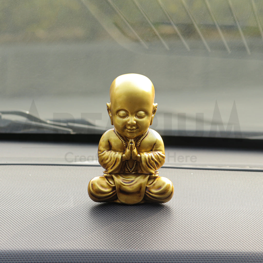 Nurturing Wisdom: The Endearing Journey of the Baby Monk"