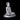 Meditating Hanumanji Pure Silver