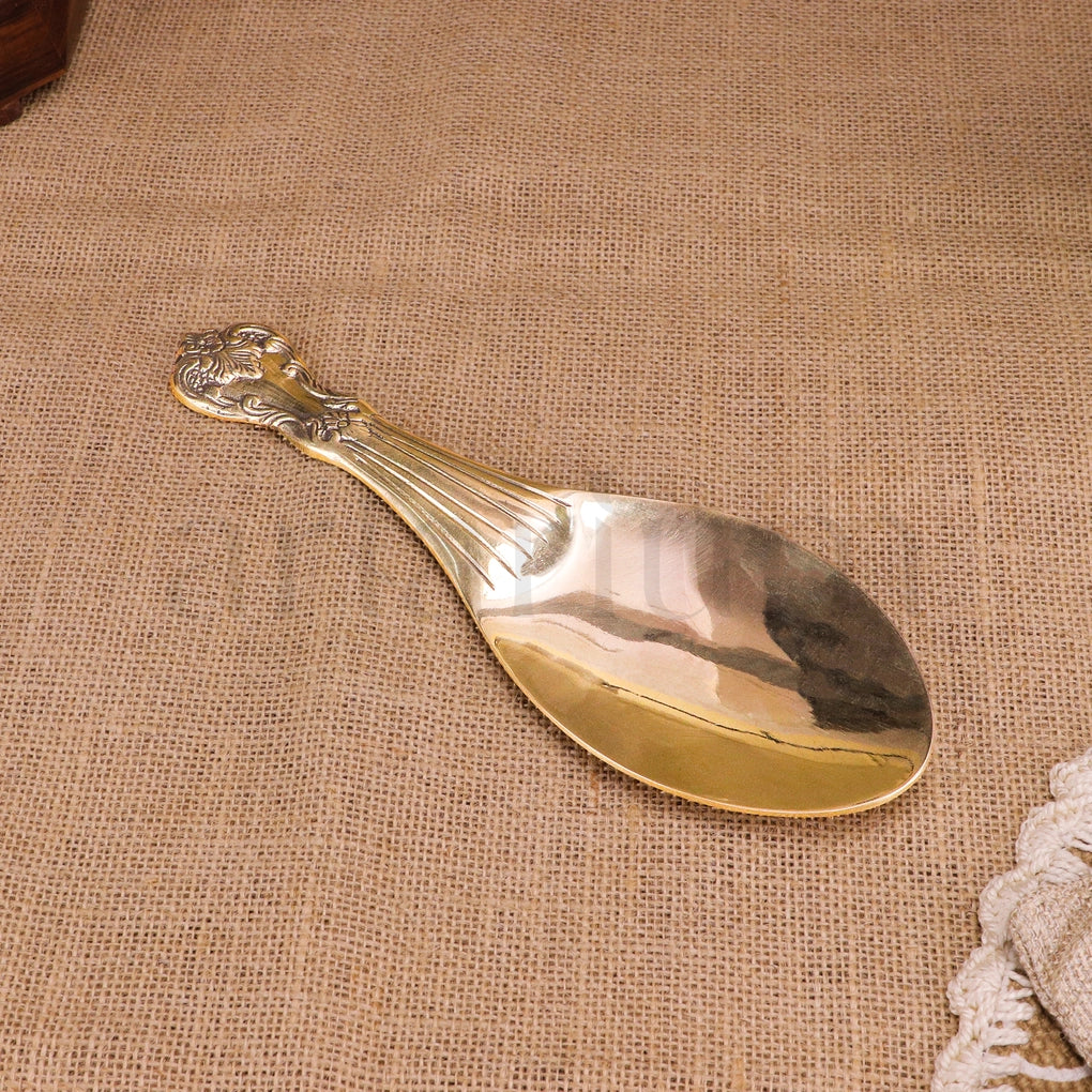 Brass Serving Spoon